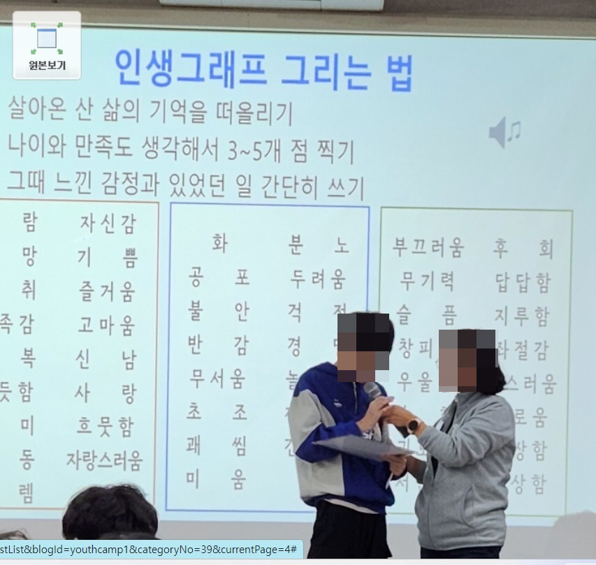 청소년 인성캠프 마음빼기 명상(초등학교 3박4일)
