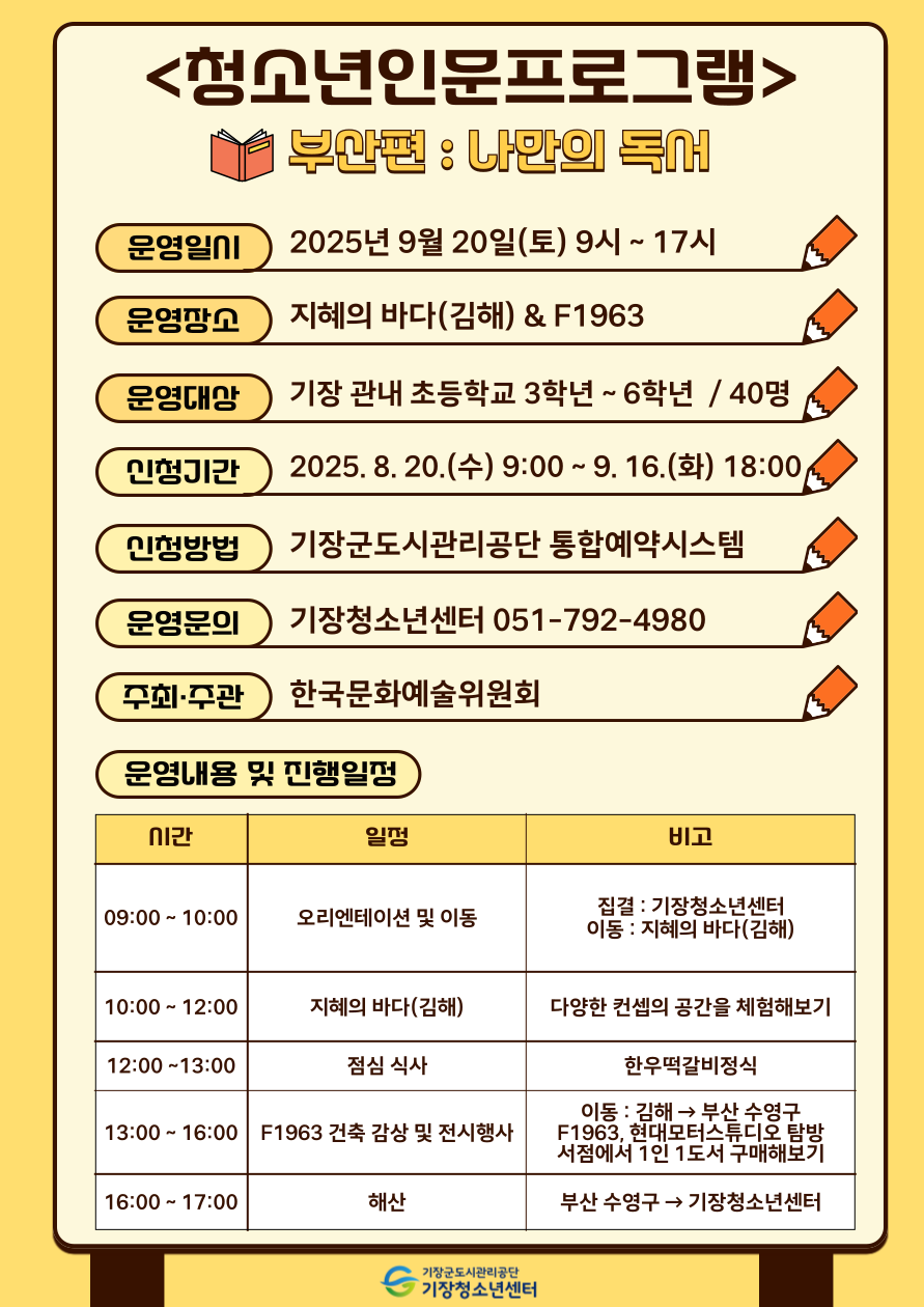 청소년 인문프로그램 : 부산편