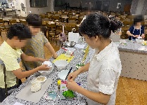창원봉림청소년수련관-아동 요리 프로그램 신나게 쿡쿡_두부소보로김밥 자두에이드 만들기