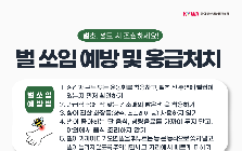 [한눈정보] 벌초, 성묘 대비 벌 쏘임 예방 및 응급처치