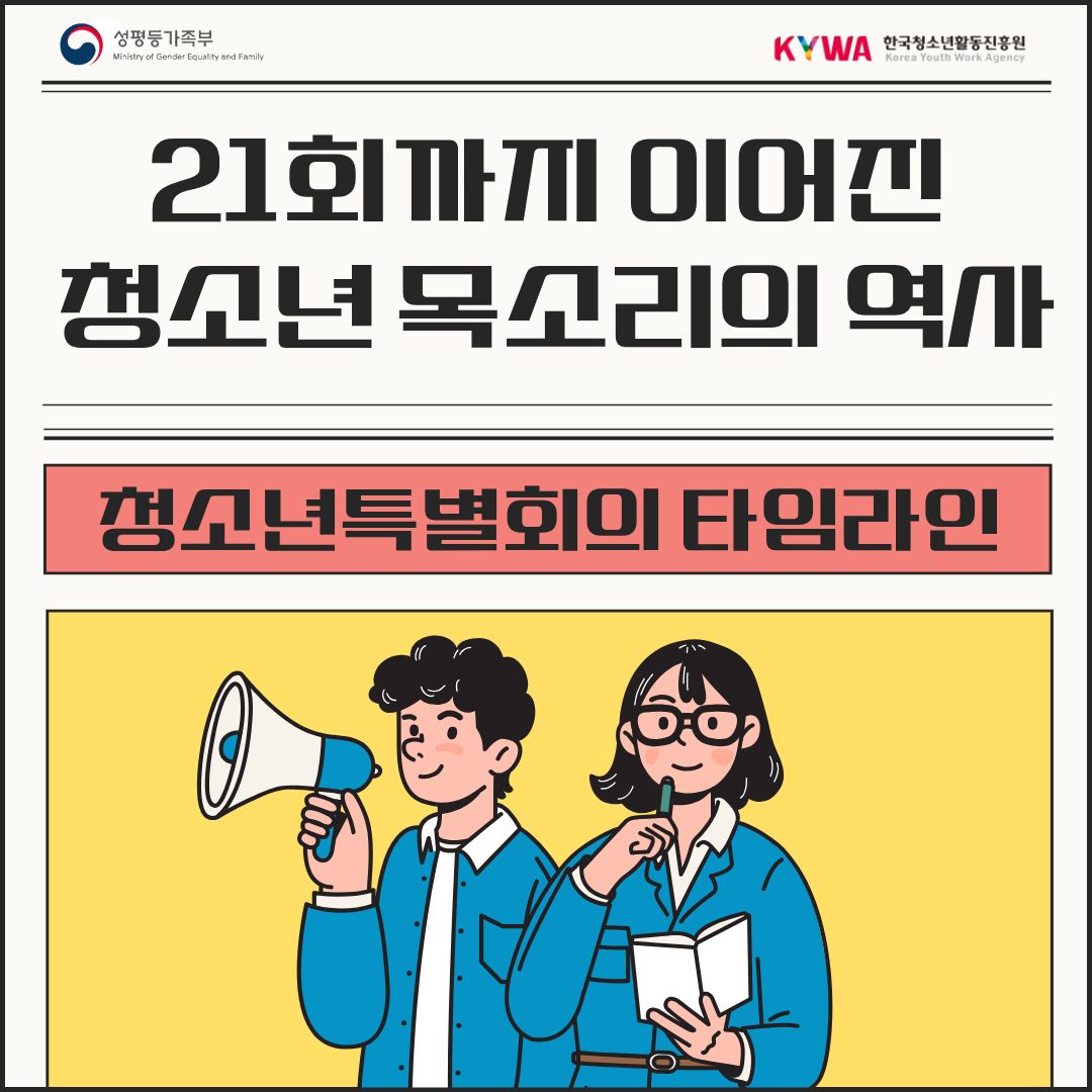 청소년특별회의 타임라인